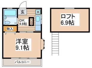 第２パレスオオサワの物件間取画像